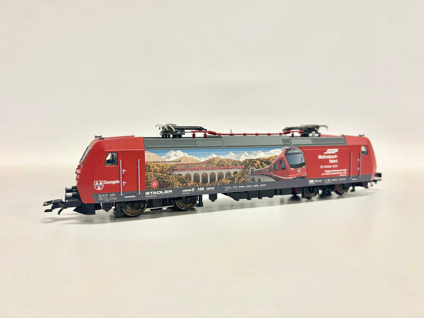 Märklin 36647 Mfx-Digital + Sound E-Lok Br 185.0 RhB AC H0