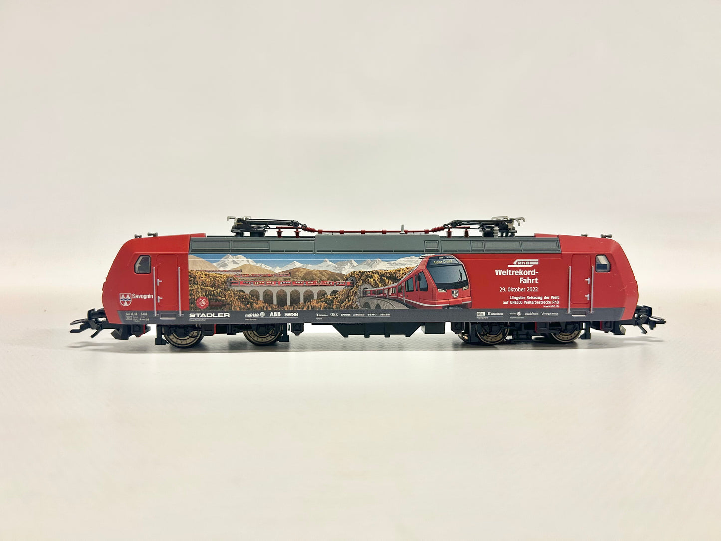 Märklin 36647 Mfx-Digital + Sound E-Lok Br 185.0 RhB AC H0