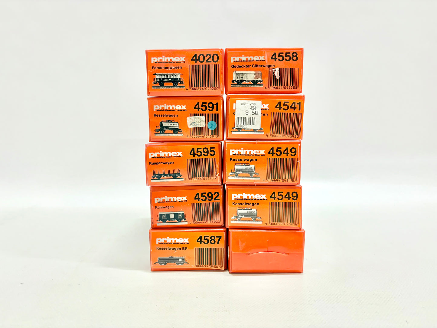 Primex 10x Güterwagen AC H0