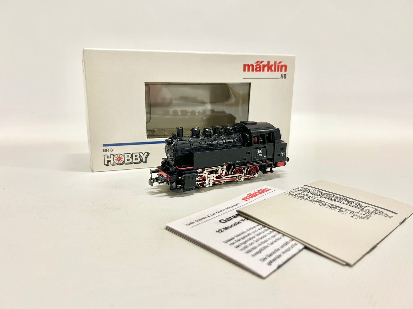 Märklin 30321 Steam Locomotive Br 81, H0, OVP, TOP