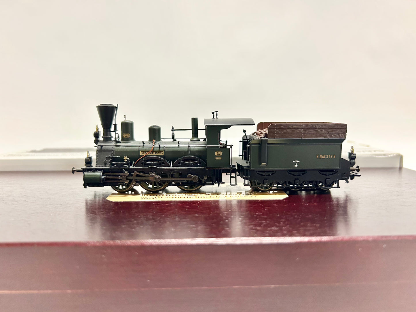 Märklin 37975 Mfx-Digital, Sound, Bavarian Steam Locomotive "Orlando di Lasso", H0, Original Packaging, TOP