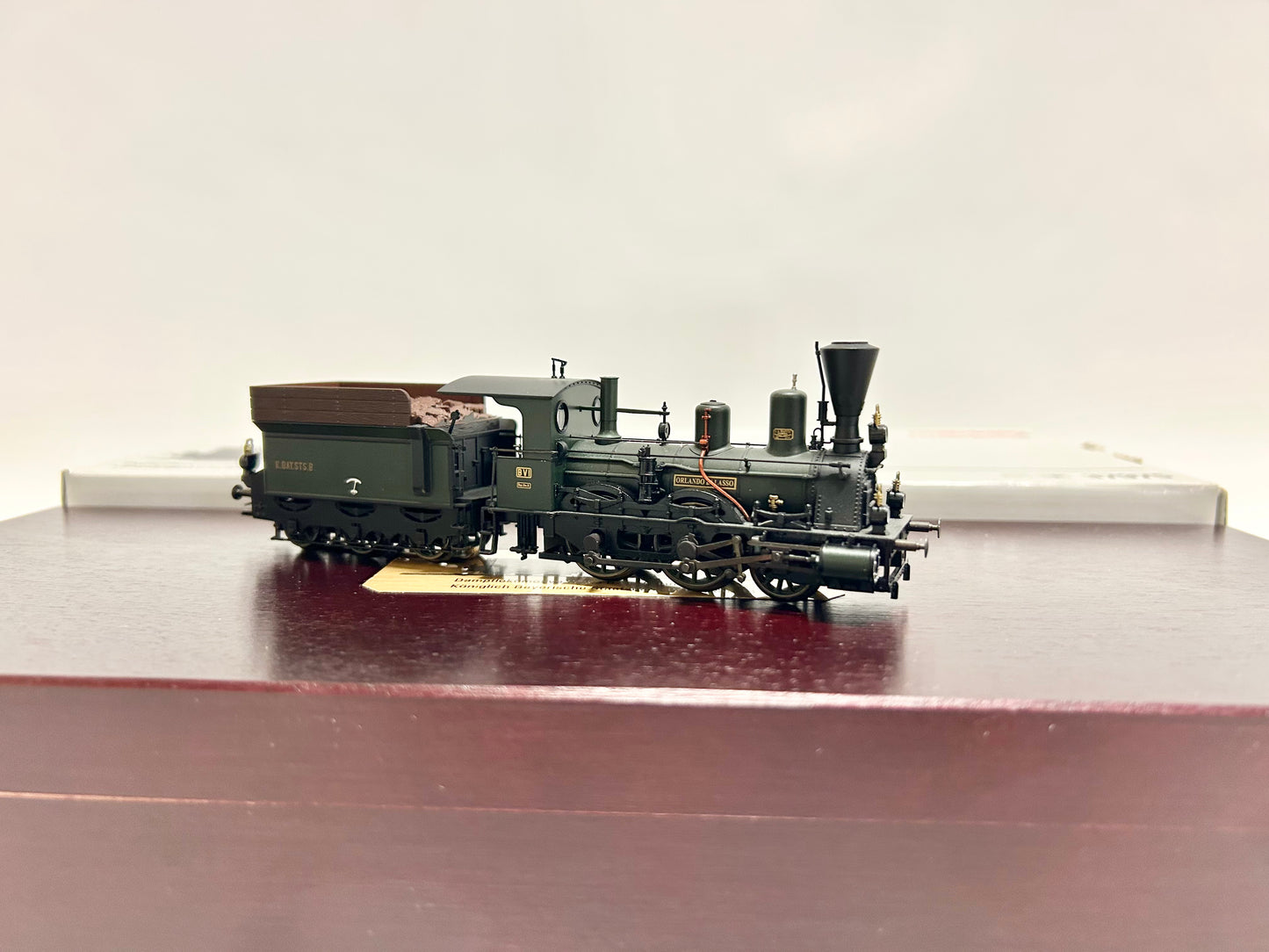 Märklin 37975 Mfx-Digital, Sound, Bavarian Steam Locomotive "Orlando di Lasso", H0, Original Packaging, TOP