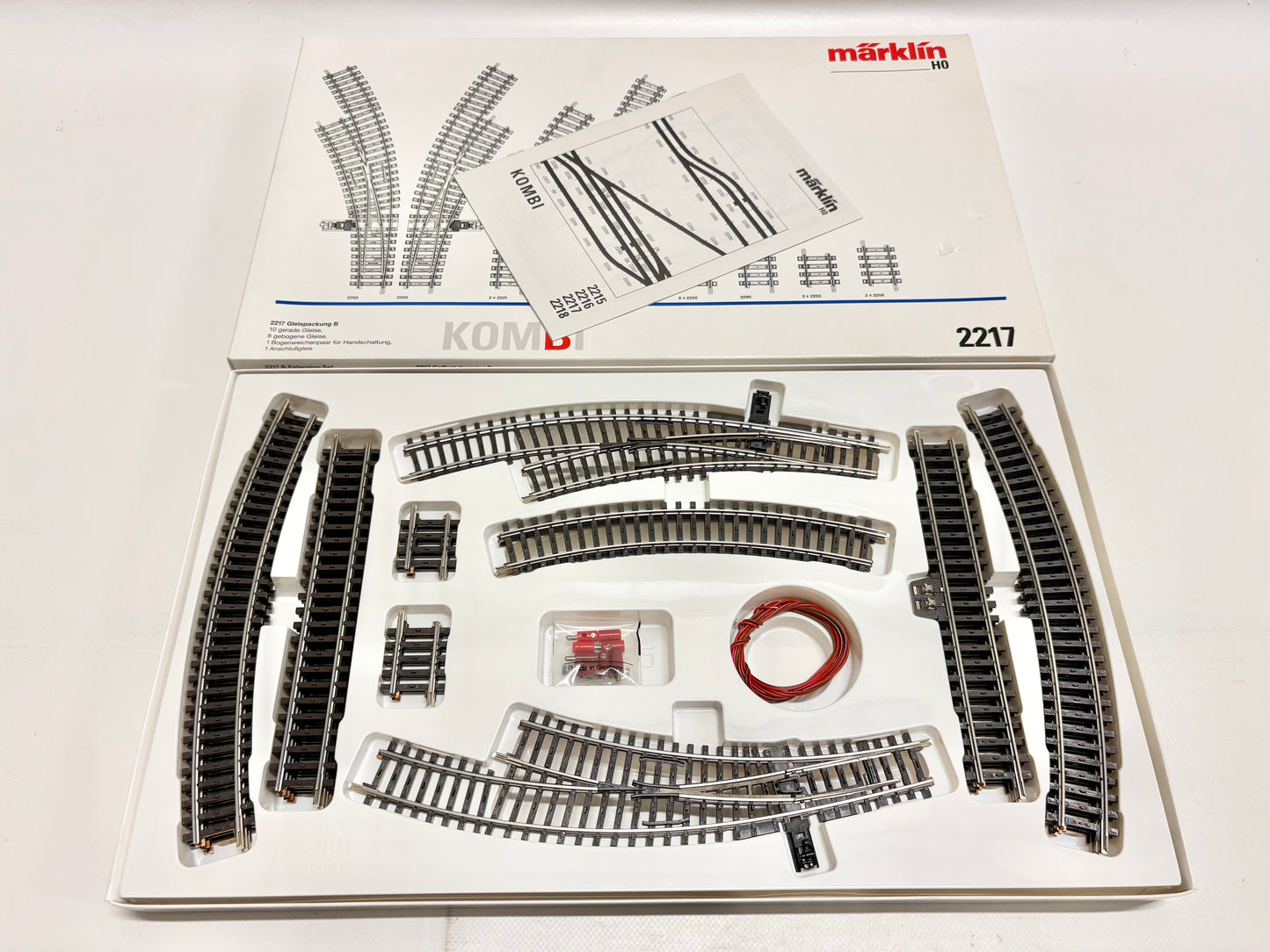 Märklin 2217 Gleispackung K-Gleis AC H0