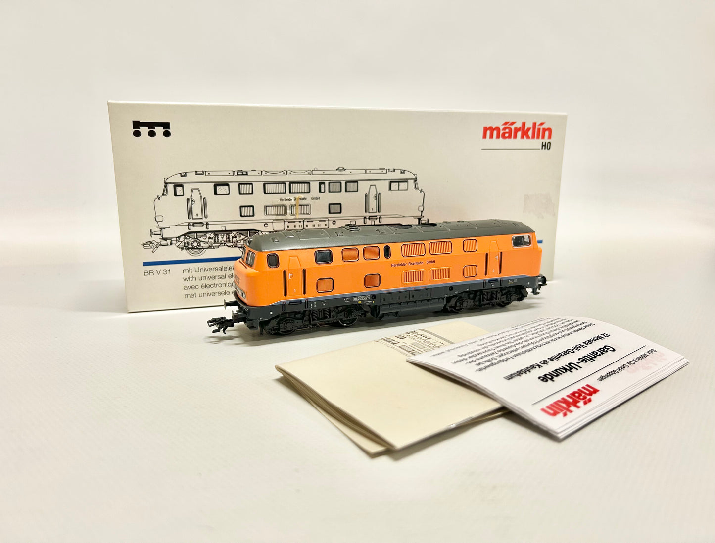 Märklin 3378 Digital V31 Diesellok, H0, OVP, TOP