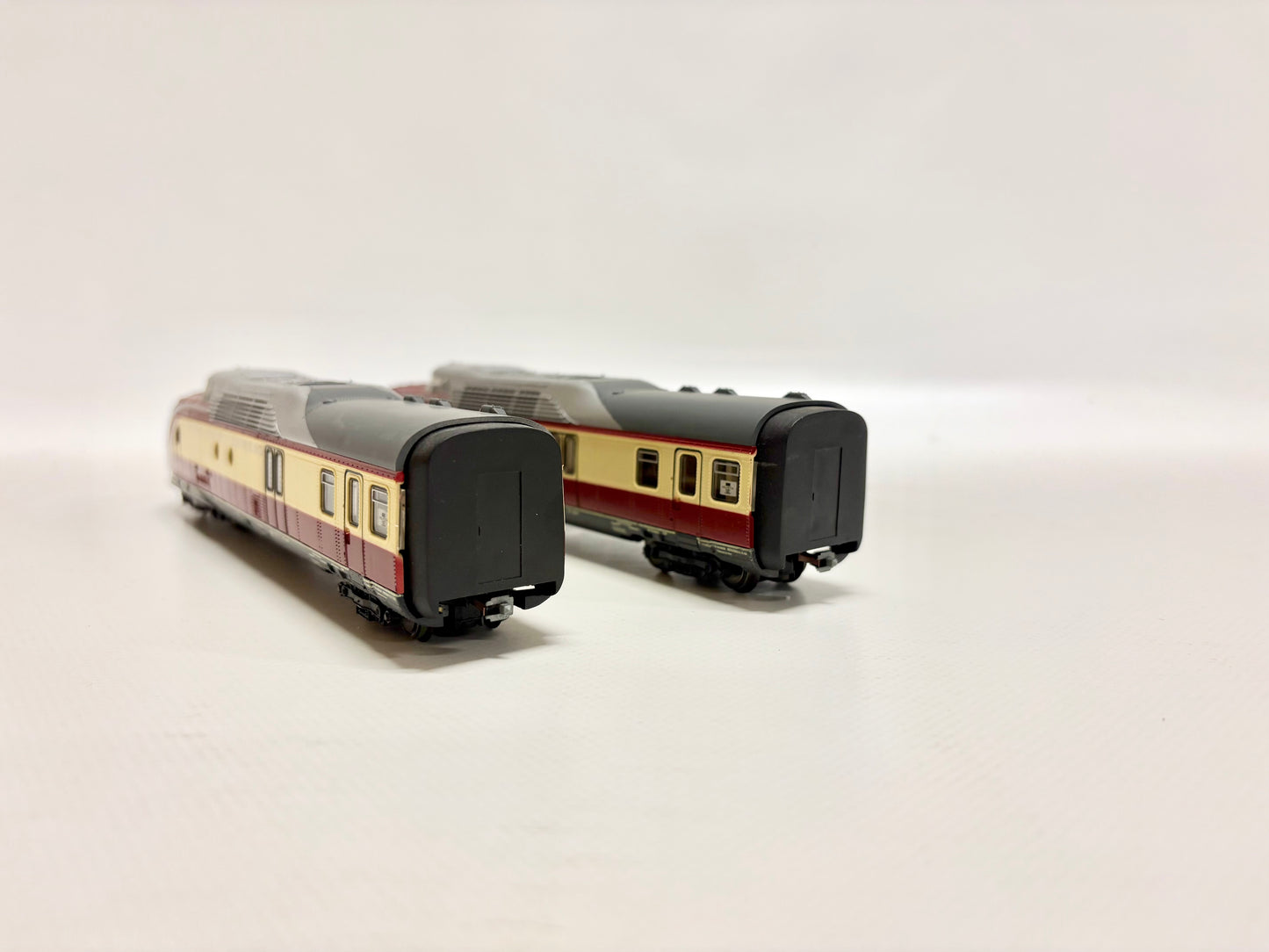 Roco 04183A & 14070A Dieseltriebwagen VT 11.5 TEE DB DC H0