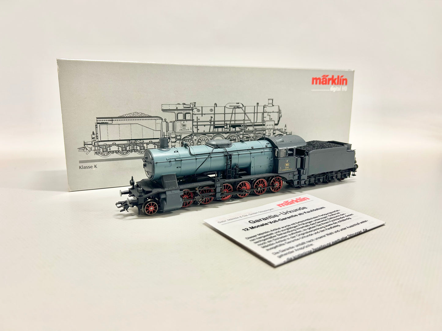 Märklin 37059 Digital Dampflok Württembergische Klasse K K.W.St.E AC H0