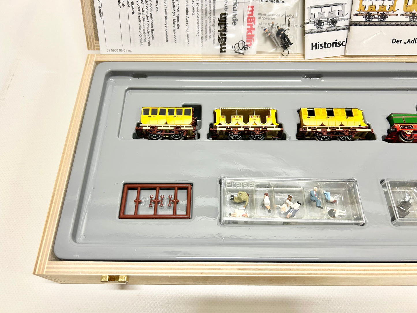 Märklin 26350 Digital Historischer Personenzug "Adler", H0, OVP, TOP
