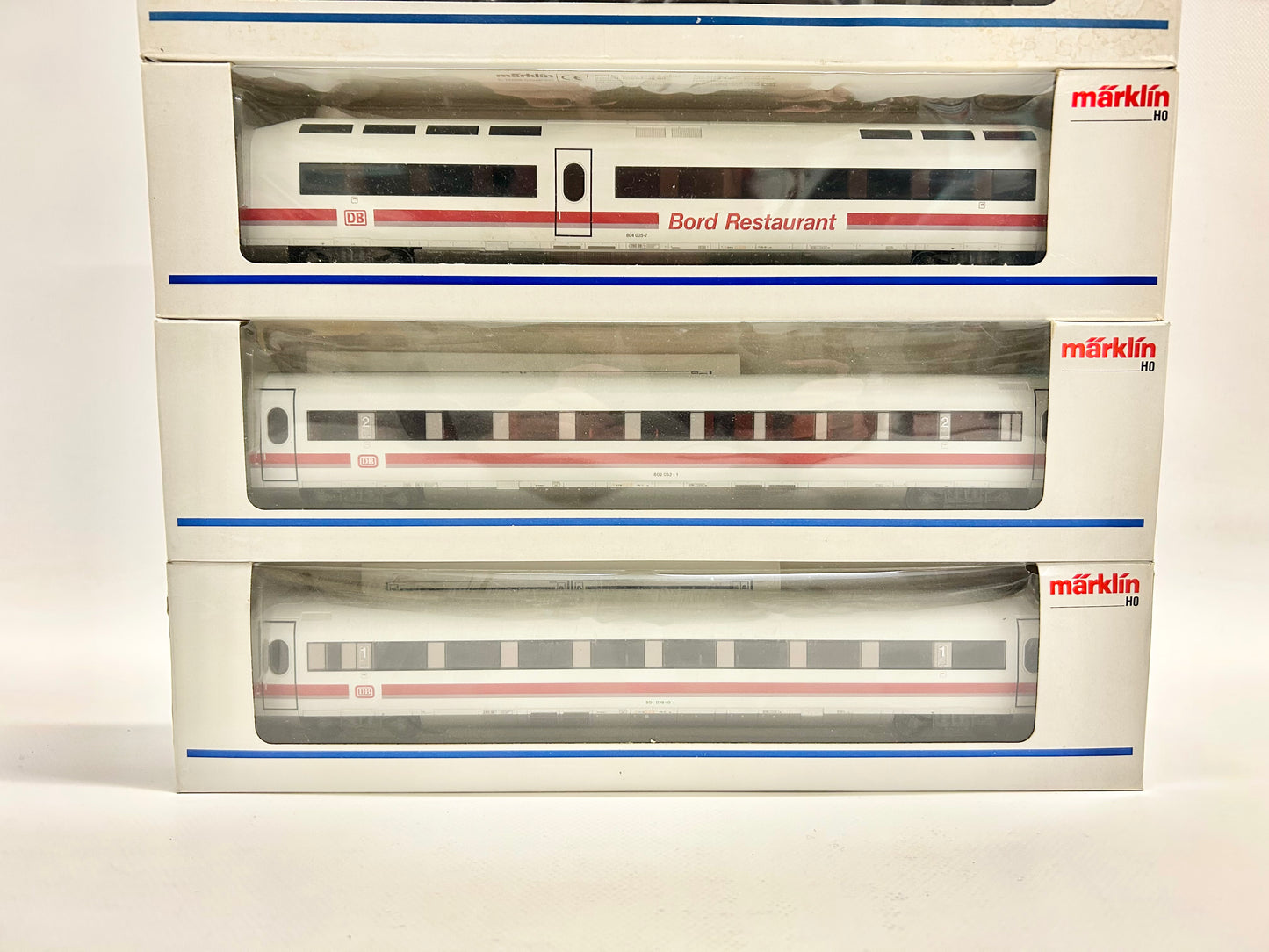 Märklin 4370 4371 4372 4373, ICE Schnellzugwagen Konvolut, H0, OVP, TOP