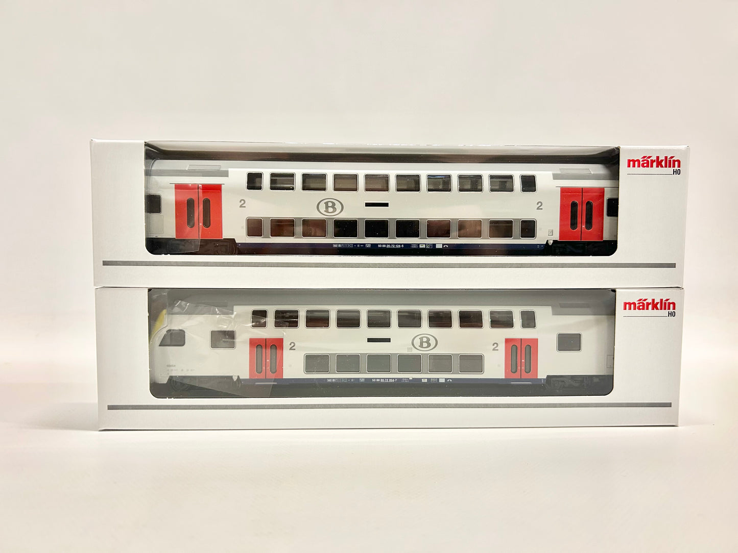 Märklin 43573 Wagen-Set Personenwagen + Steuerwagen SNCB NMBS AC H0
