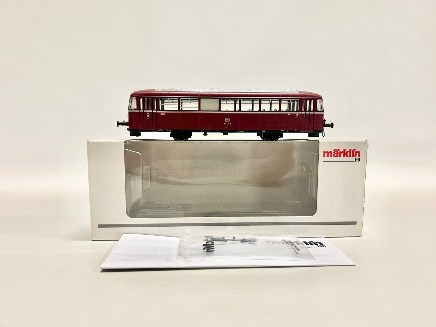 Märklin 41980 Schienenbus-Beiwagen Personenwagen DB AC H0