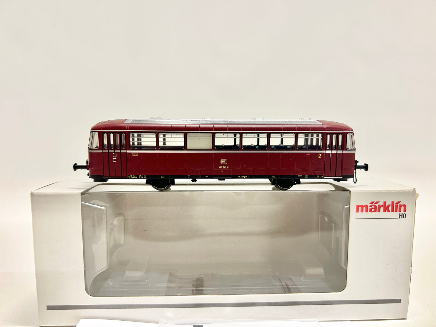 Märklin 41980 Schienenbus-Beiwagen Personenwagen DB AC H0