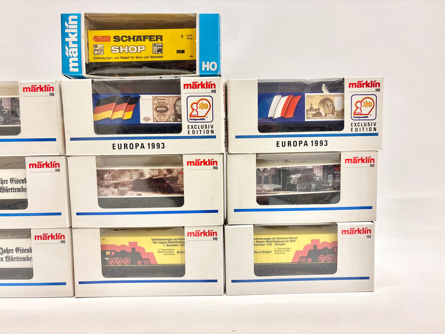 Märklin 10x Containerwagen Güterwagen Konvolut DB AC H0