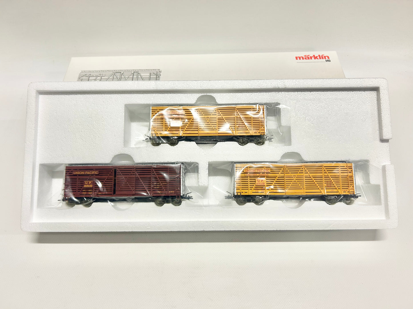 Märklin 45690 Car Set Stock Car USA H0