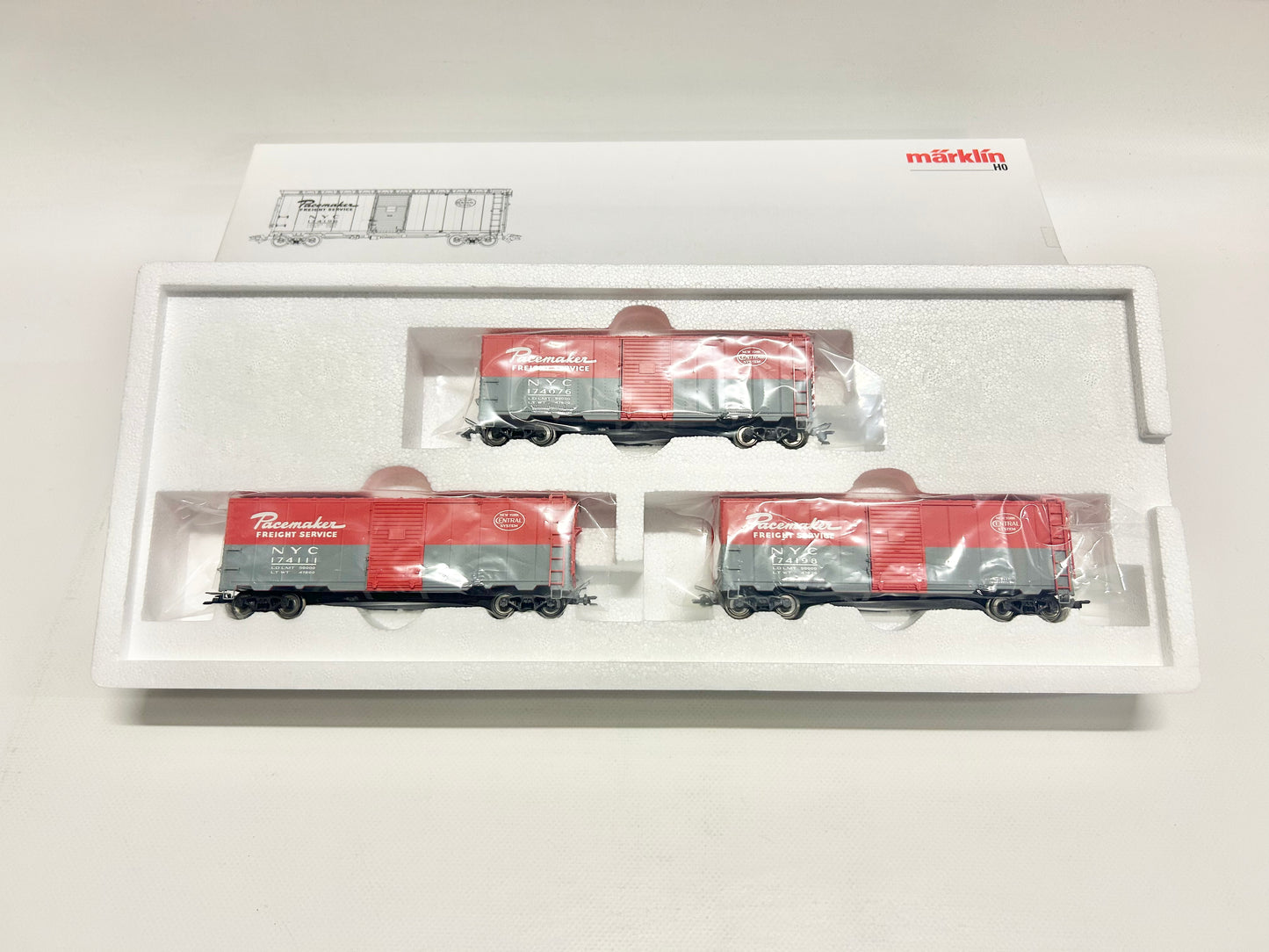 Märklin 45648 Freight Cars USA Freight Car Set H0