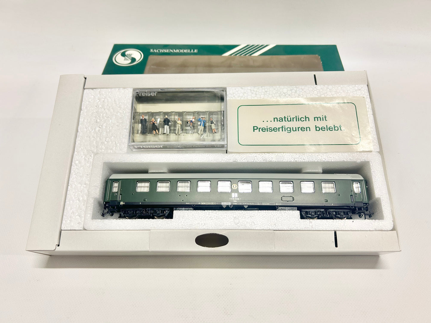 Sachsenmodelle 14013 Wagen-Set Sonderzug aus Pankow DDR H0