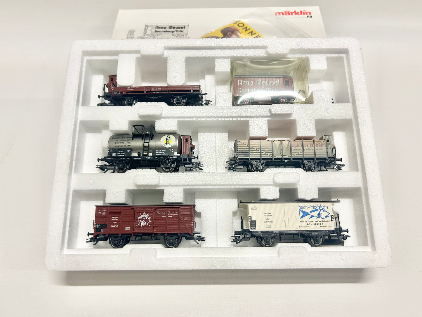 Märklin 47895 Wagen-Set 650 Jahre Sonneberg Güterwagen H0