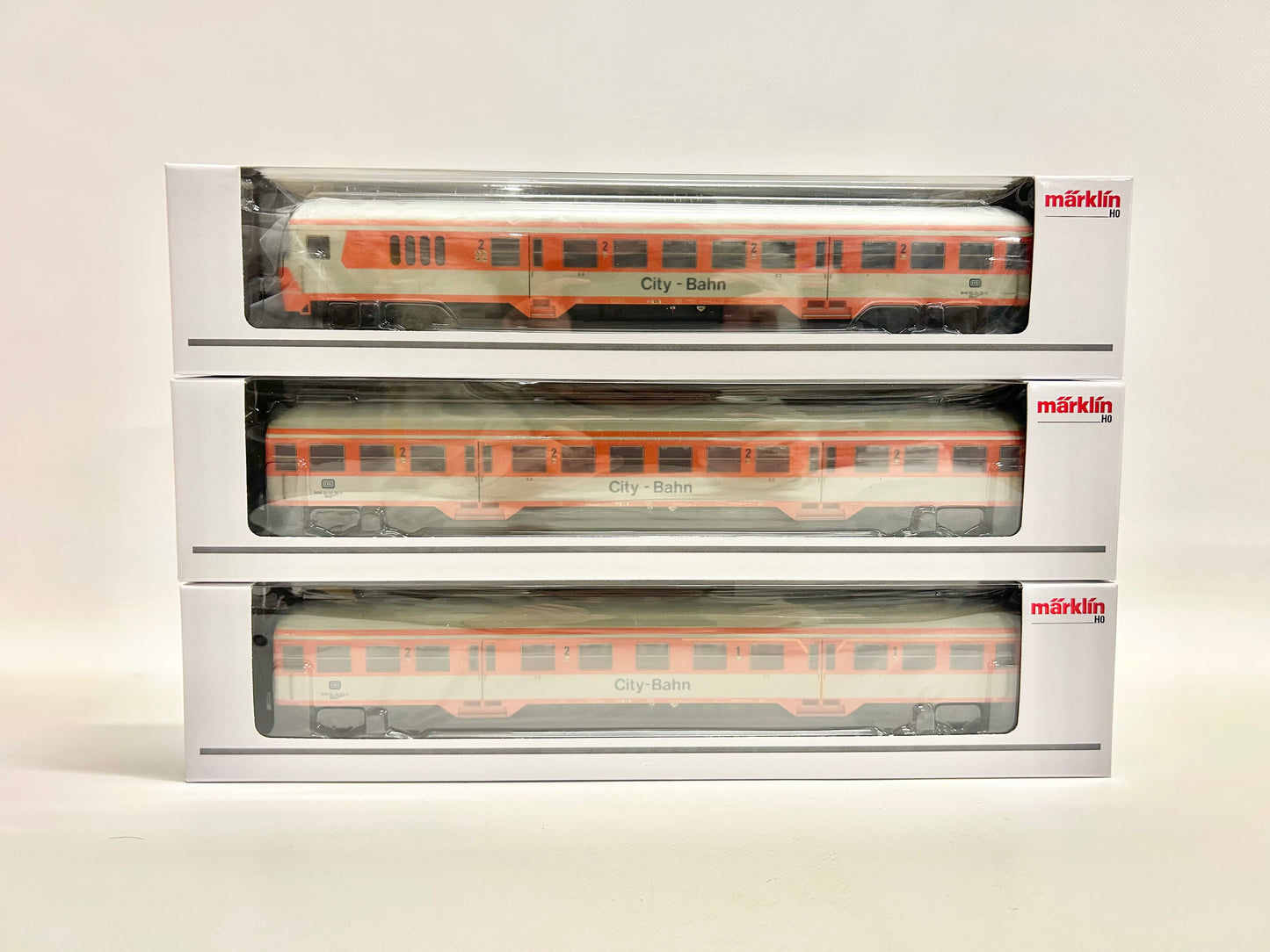 Märklin 43808 Wagen-Set PPersonenwagen "City-Bahn" DB AC H0