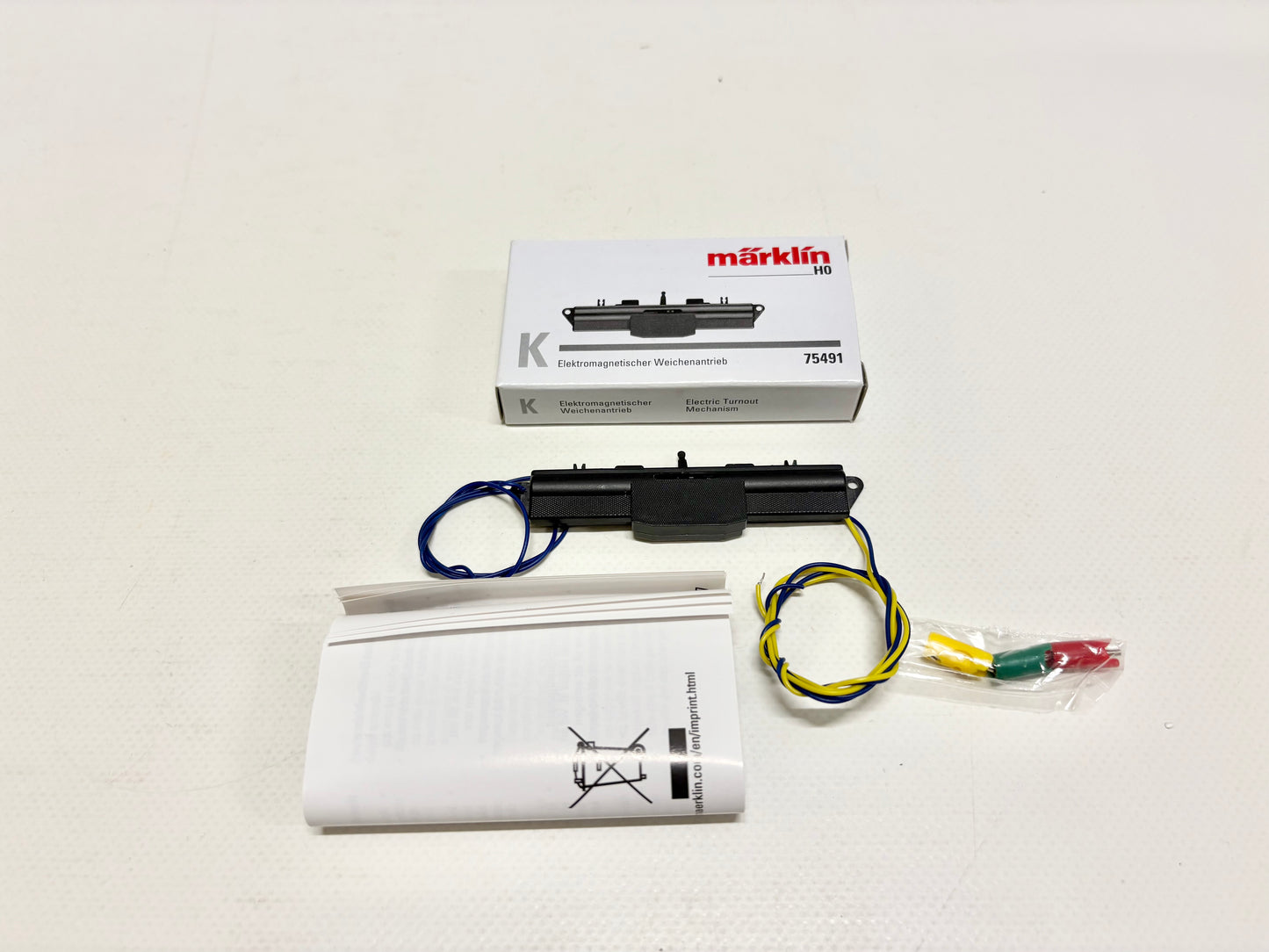 Märklin 74591 K-Gleise Weichenantrieb AC H0