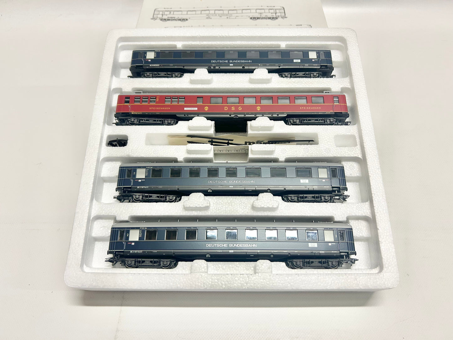Märklin 43209 Loreley Express Train Passenger Car Set H0