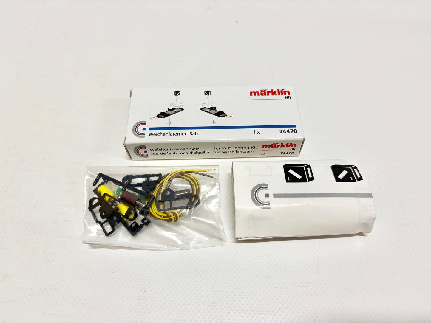 Märklin 74470 C-Gleis Weichenlaternensatz H0