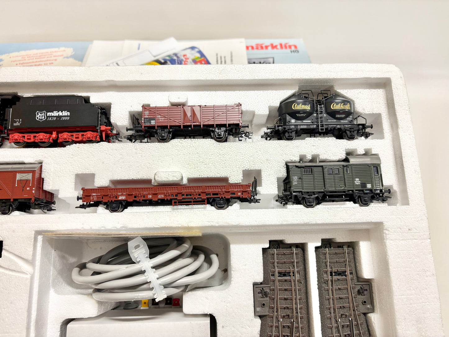 Märklin 29625 Digital Startpackung Dampflok Br 41 mit Güterzug DB AC H0
