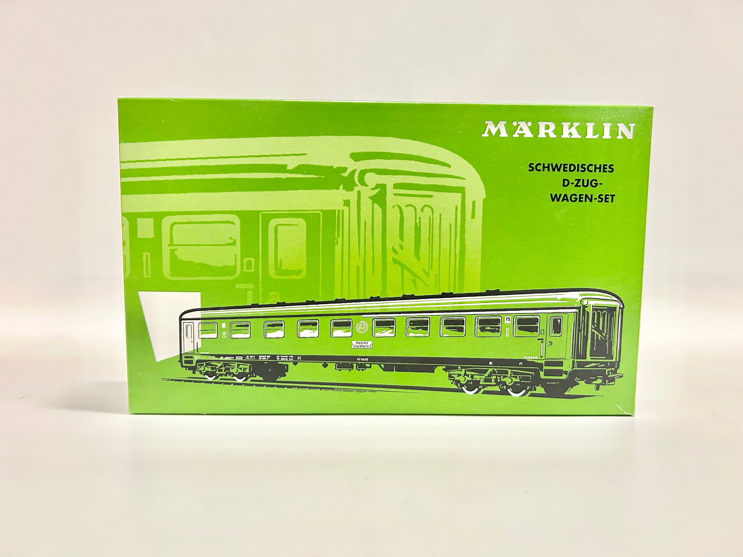 Märklin 40301 Wagen-Set Schnellzugwagen "Tin-Plate" SJ AC H0