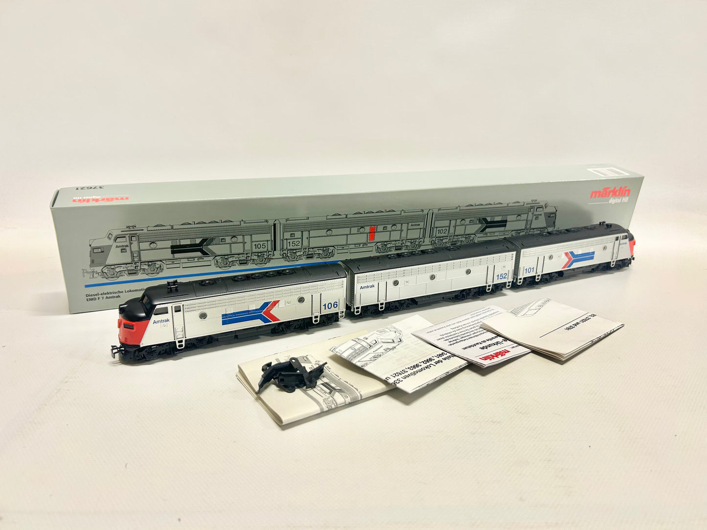 Märklin 37621 Digital USA Amtrak Diesellok F7 H0