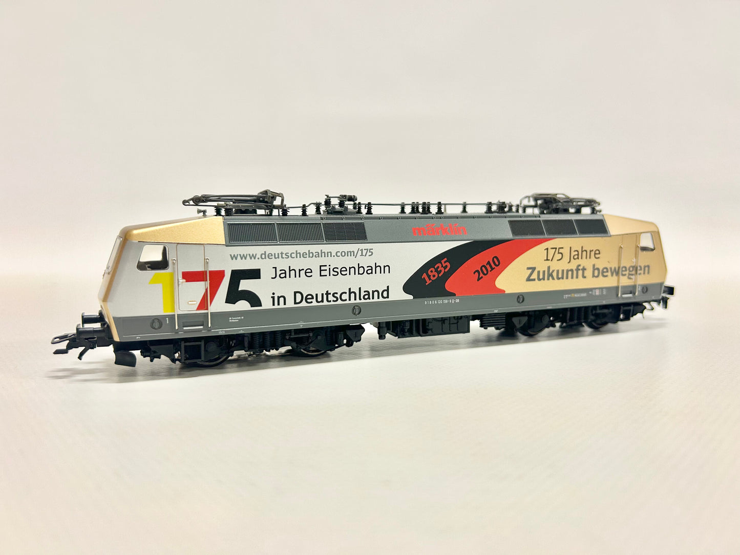 Märklin 37542 Mfx-Digital + Sound E-Lok Br 120 "175 Jahre Eisenbahn" DB AC H0