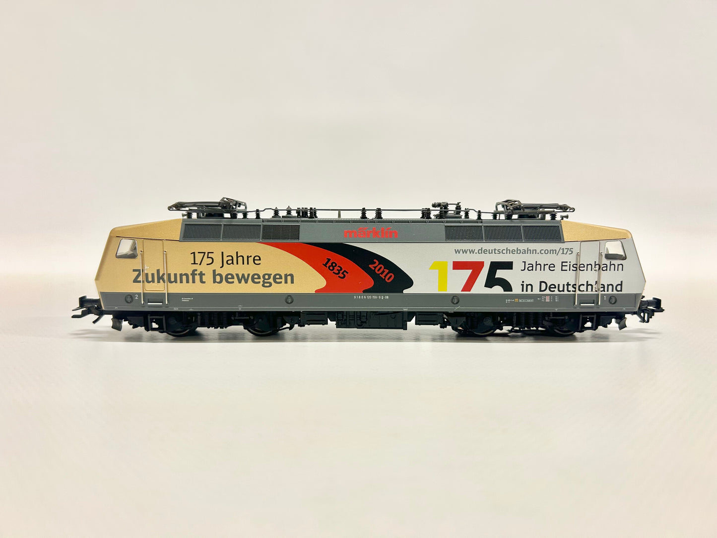 Märklin 37542 Mfx-Digital + Sound E-Lok Br 120 "175 Jahre Eisenbahn" DB AC H0
