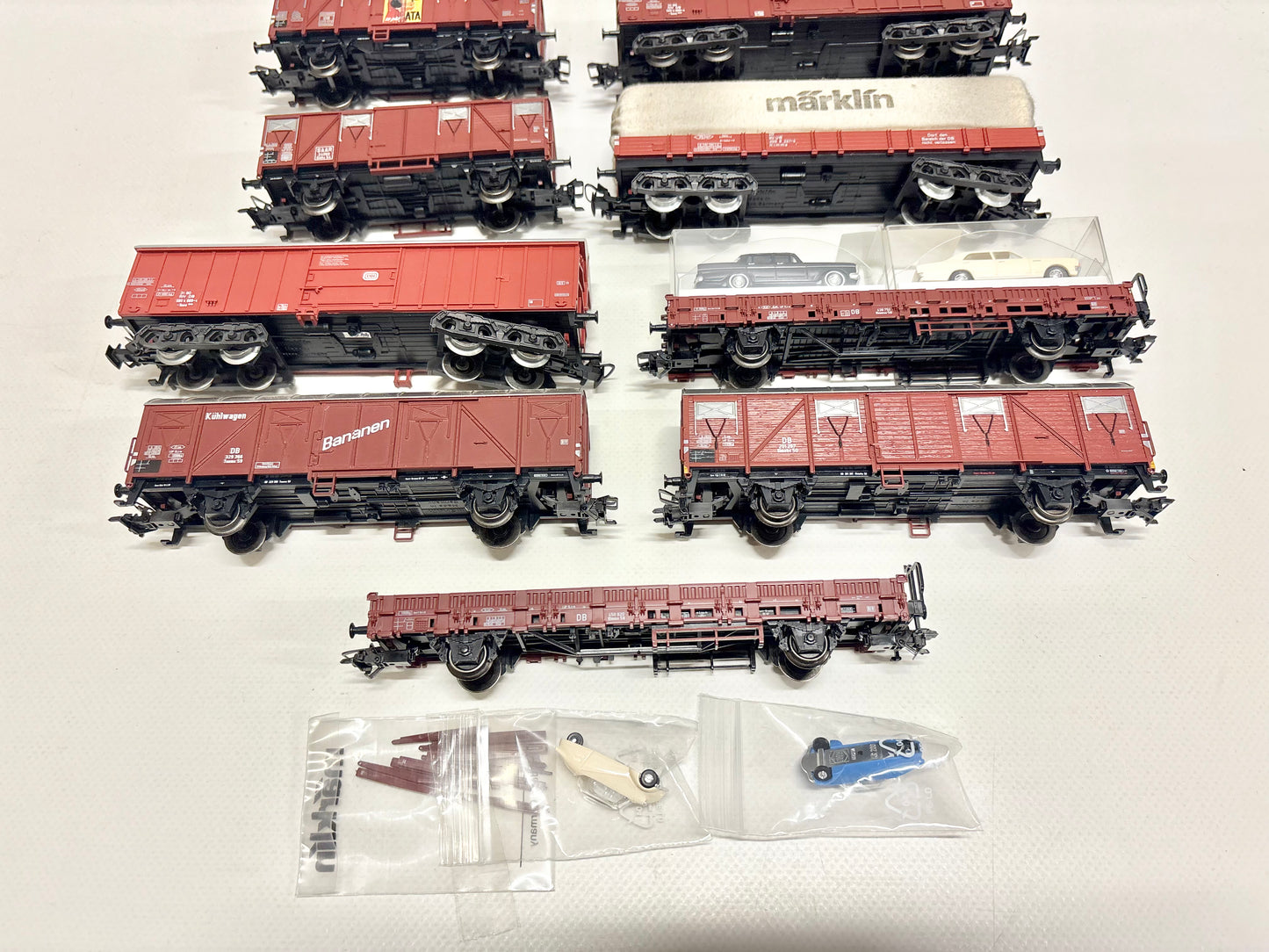 Märklin 9x Güterwagen Konvolut DB AC H0