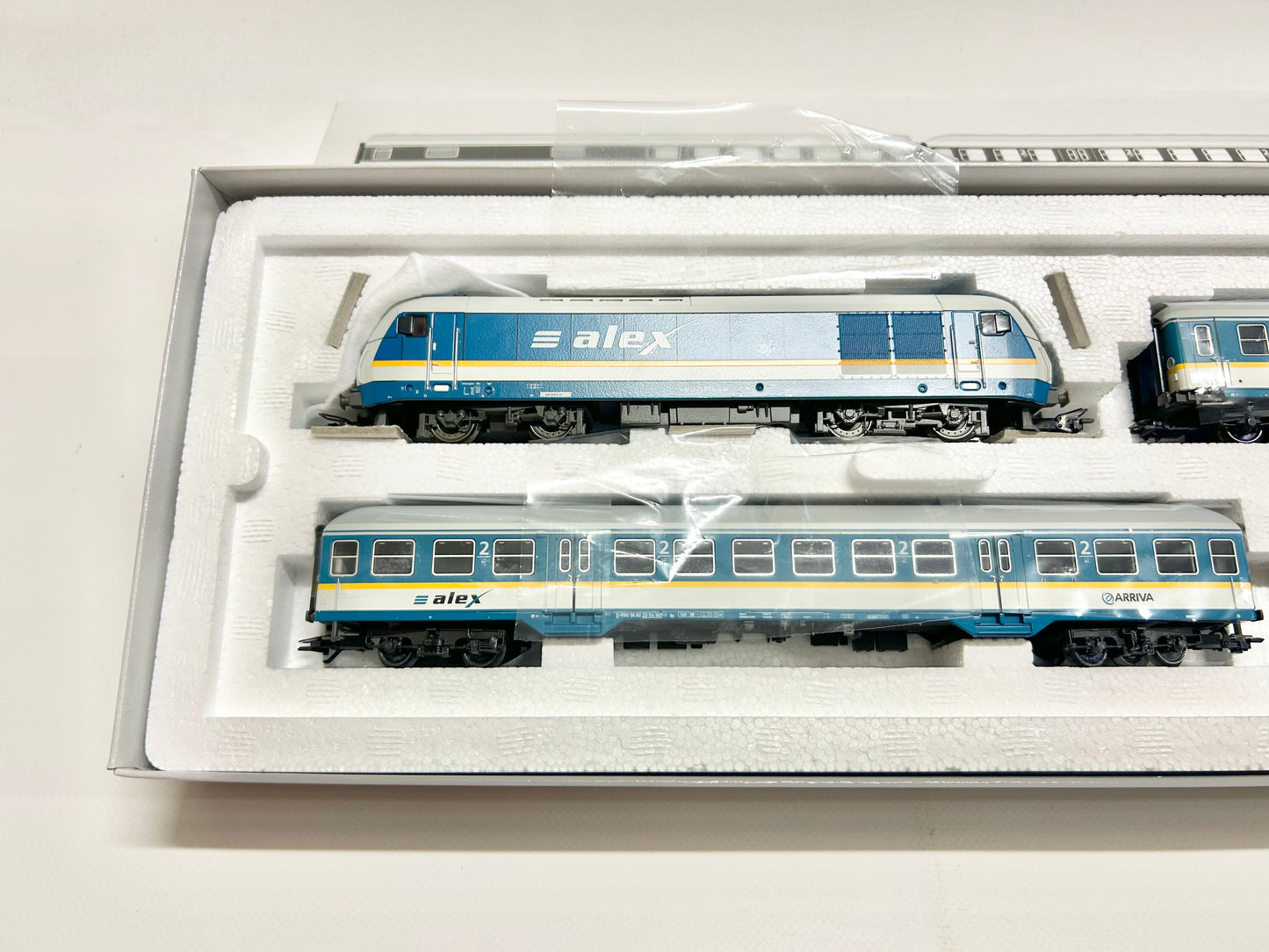 Märklin 26552 Digital Zugpackung "Alex" Diesellok Br 223 071 Arriva AC H0