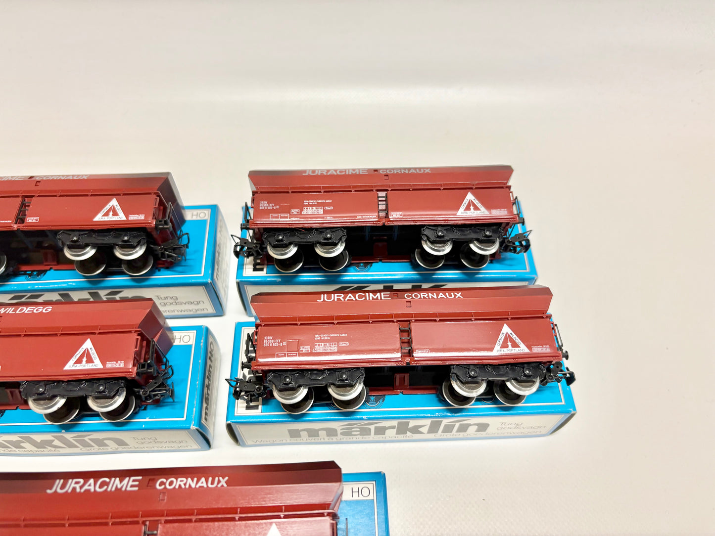 Märklin 4691 5x Großgüterwagen Güterwagen DB AC H0
