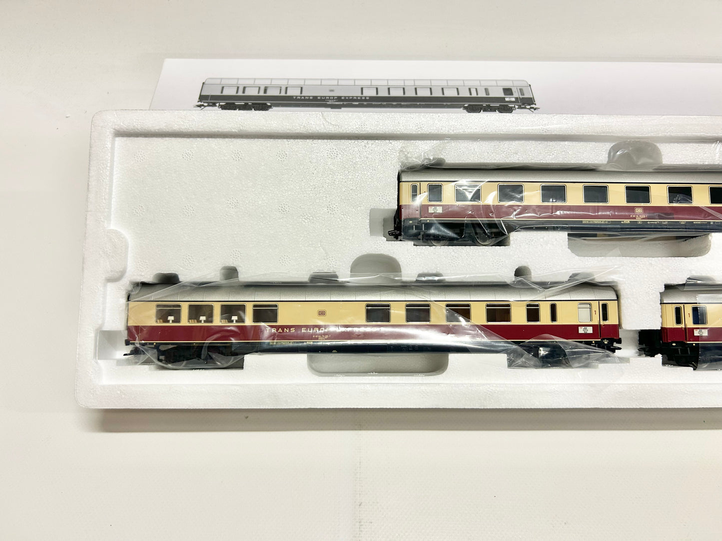 Märklin 43859 Wagen-Set TEE-Wagen "Bavaria" DB AC H0