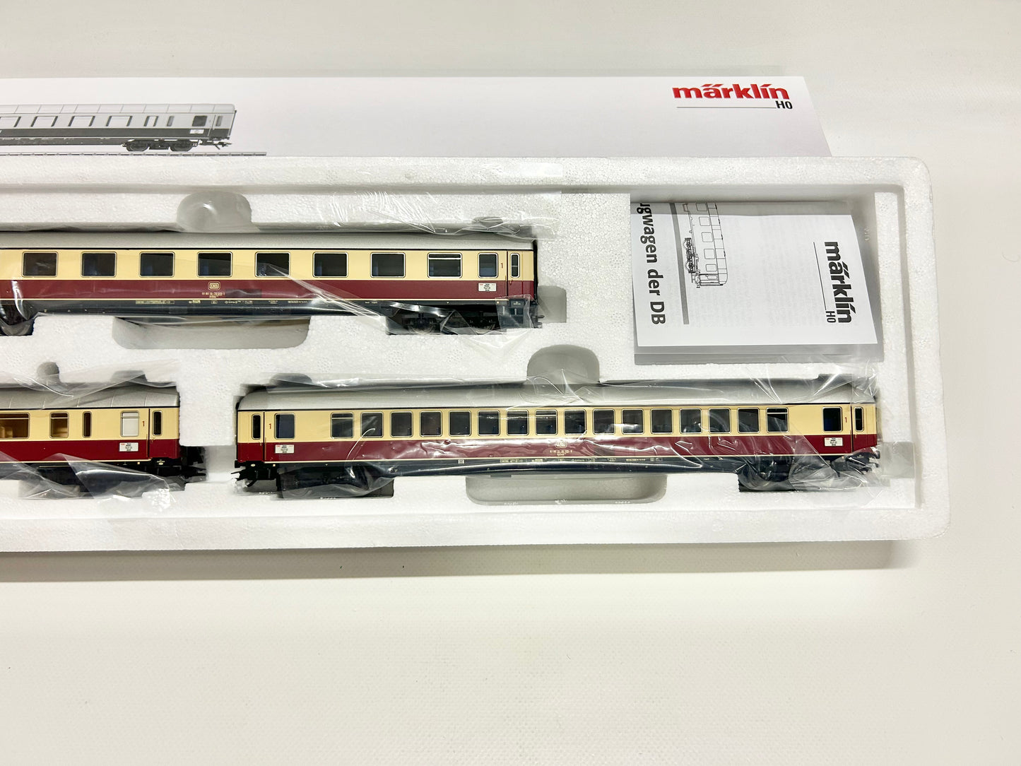 Märklin 43859 Wagen-Set TEE-Wagen "Bavaria" DB AC H0