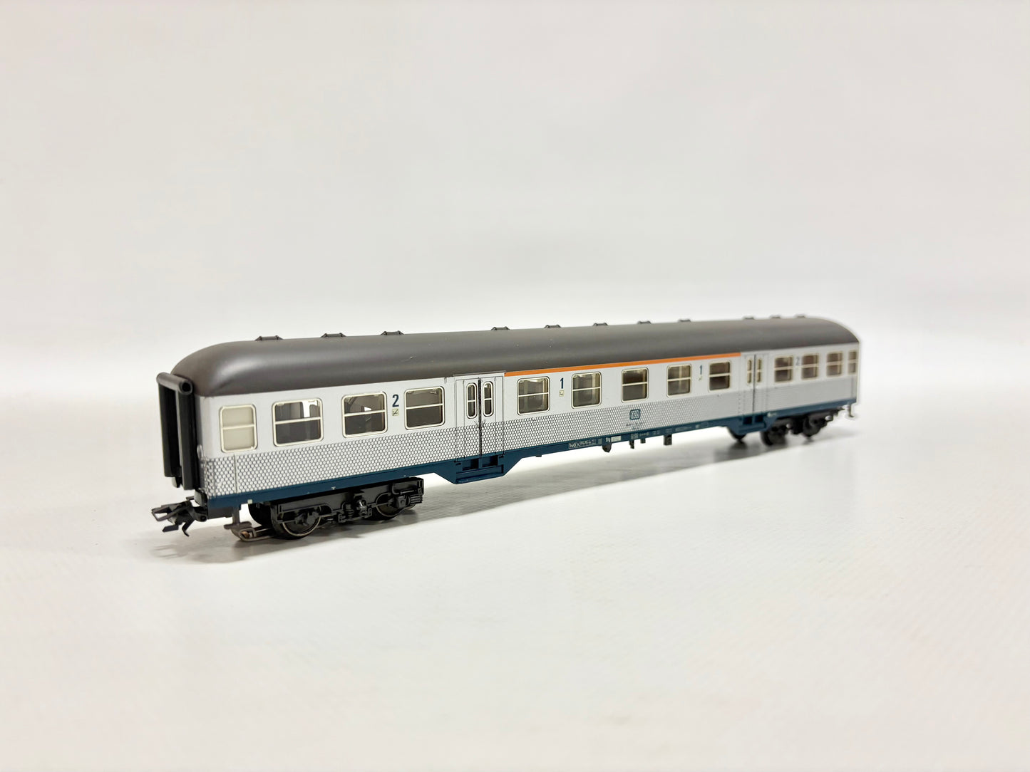 Märklin 4255 & 4256 Personenwagen Silberlinge mit Innenbeleuchtung DB AC H0