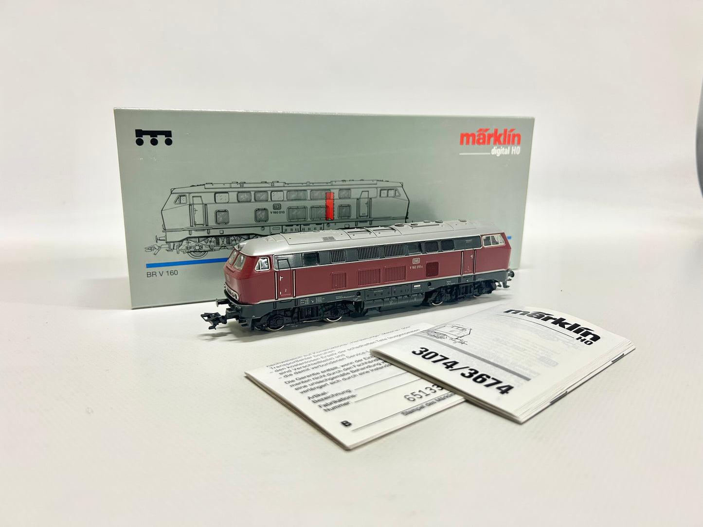 Märklin 3675 Digital V 160 Diesellok H0