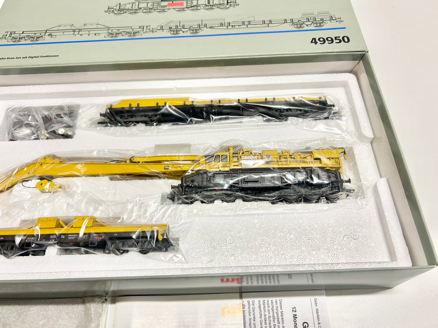 Märklin 49950 Digital Goliath Heavy Railway Crane H0
