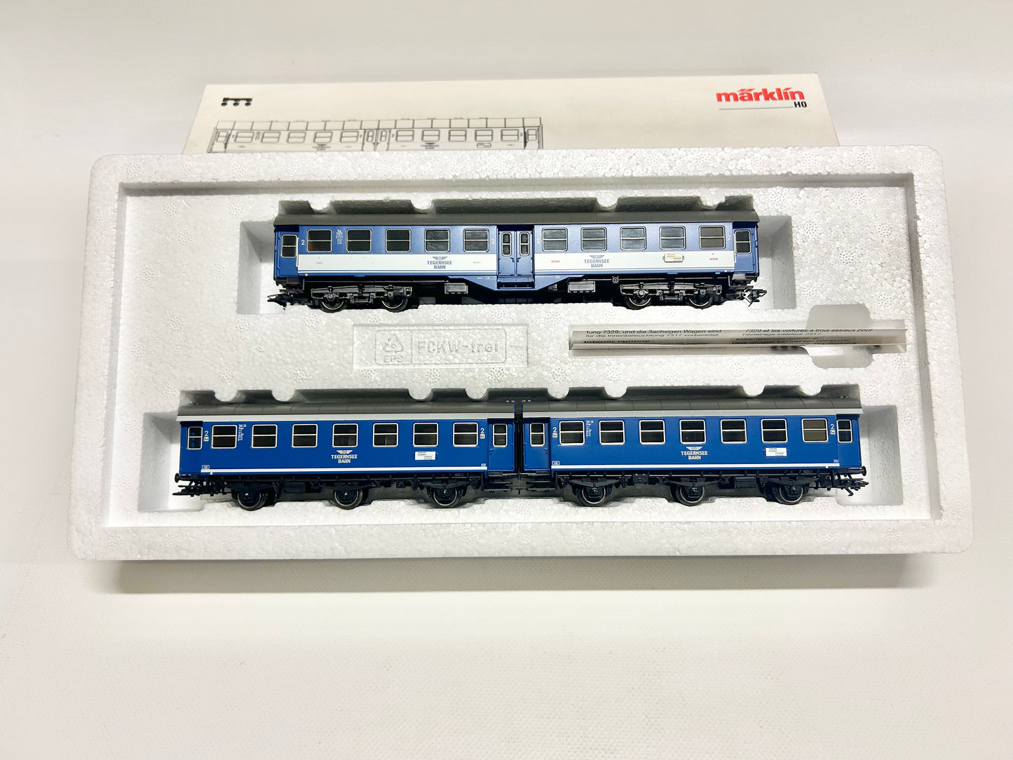 Märklin 4289 Wagen-Set Tegernsee-Bahn Personenwagen H0