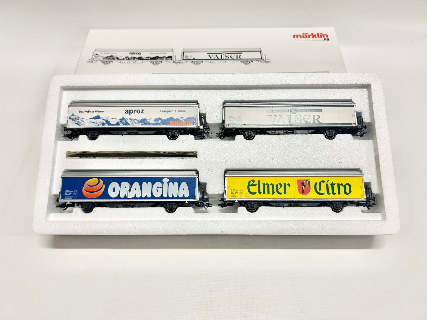 Märklin 4784 Sliding Wall Wagon Set of the SBB H0