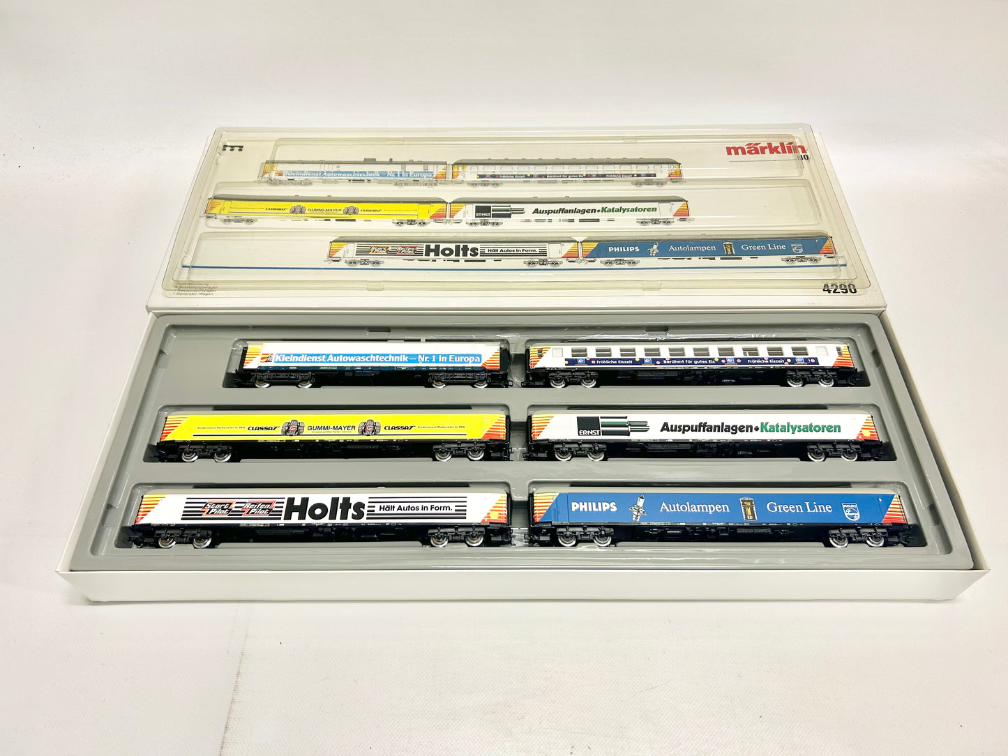 Märklin 4290 Wagen-Set Shell-Meßzug H0