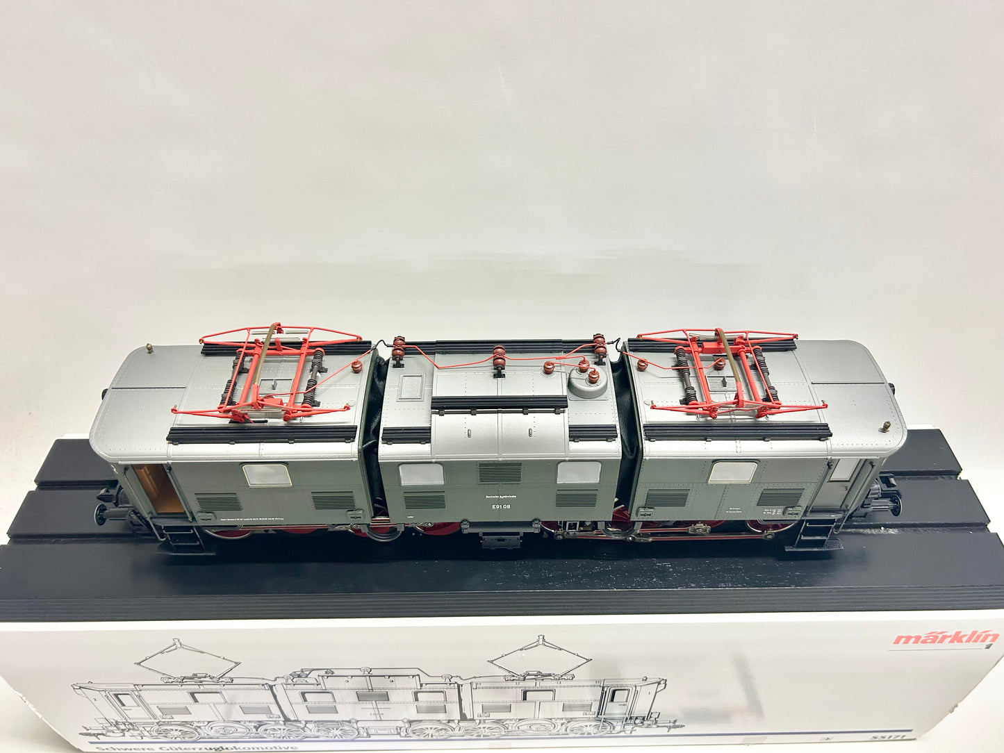 Märklin 55171 Digital + Sound E-Lok E91 08 Schwere Güterzuglokomotive DB Spur 1