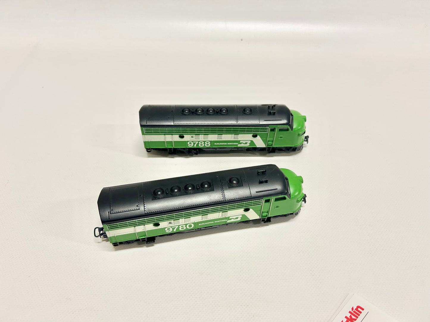 Märklin 3181 & 4181 F 7 Burlington Northern USA Diesellok H0