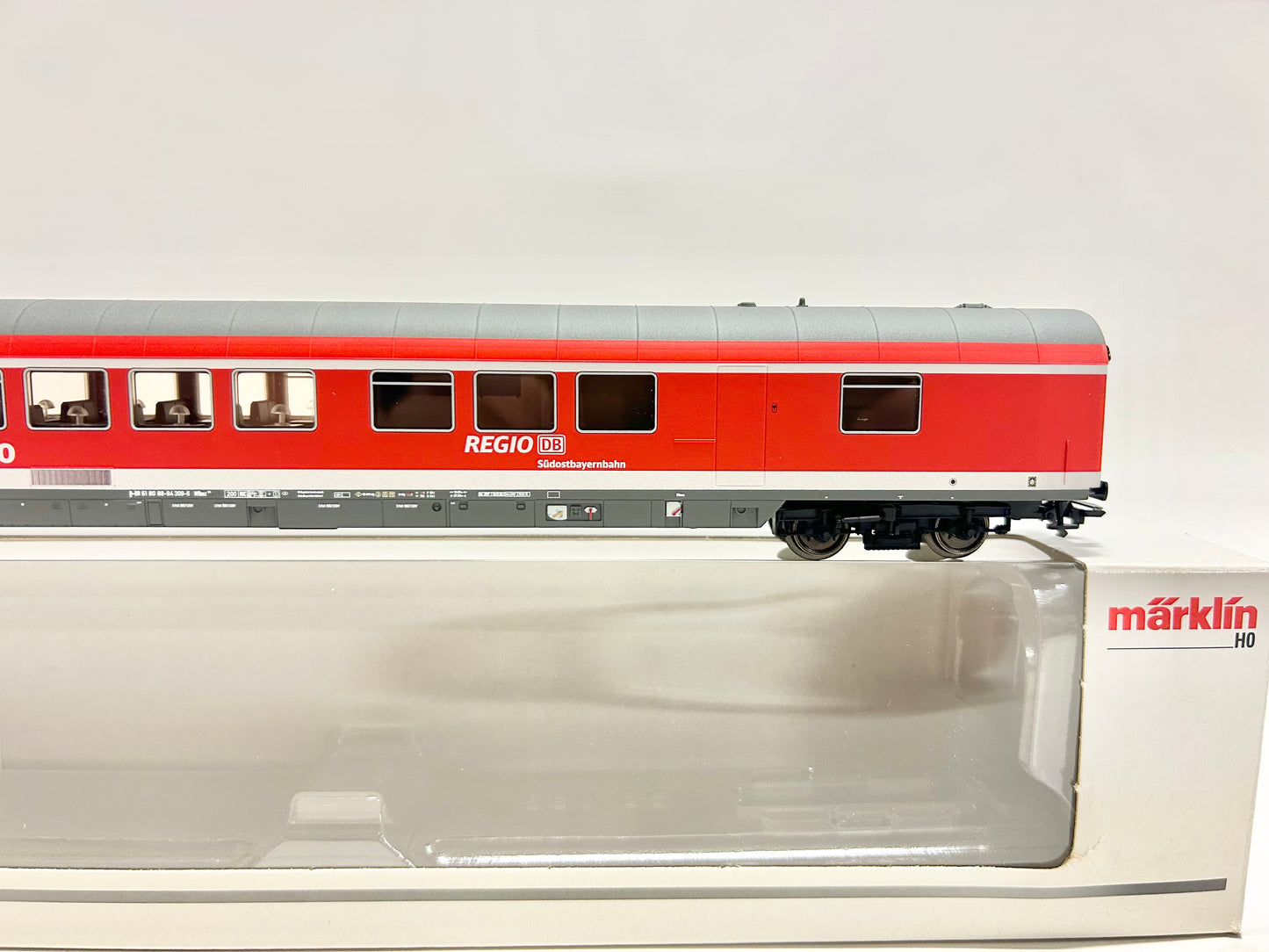 Märklin 42870 Personenwagen Bistro Wagen Regio DB Südostbayern AC H0