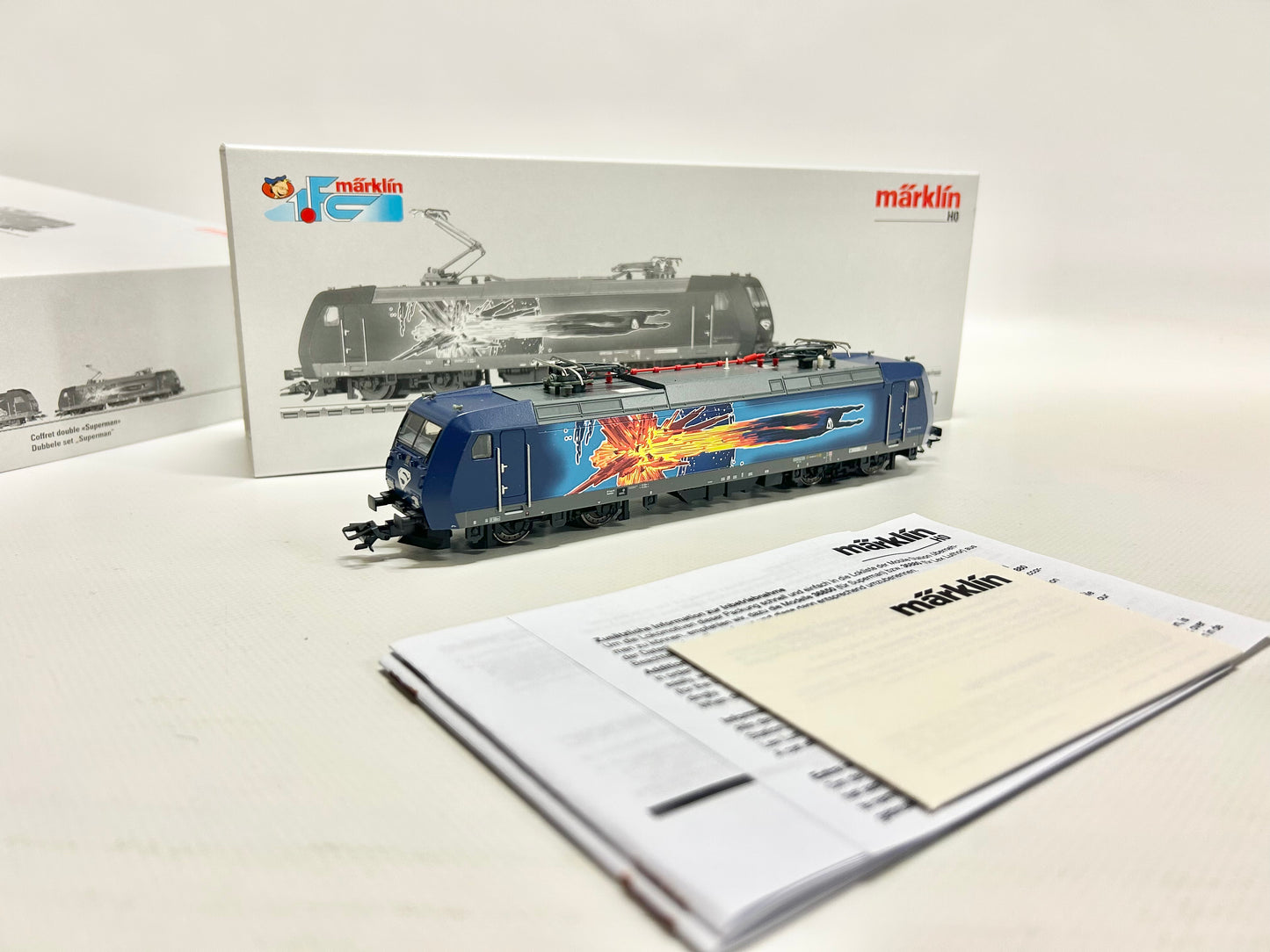 Märklin 36837 Digital Doppelpackung Superman E-Loks H0