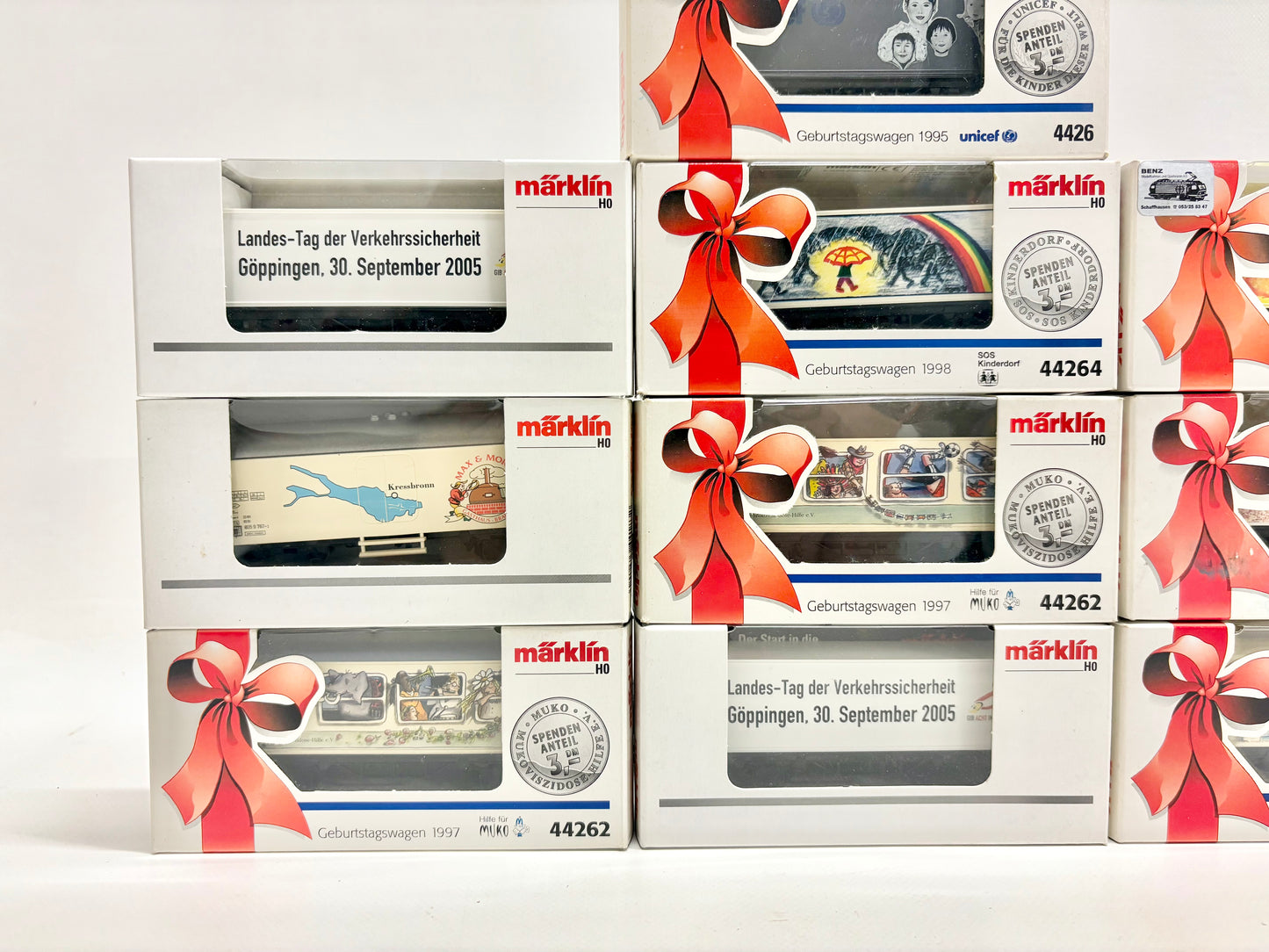 Märklin 10x Güterwagen Werbewagen DB AC H0