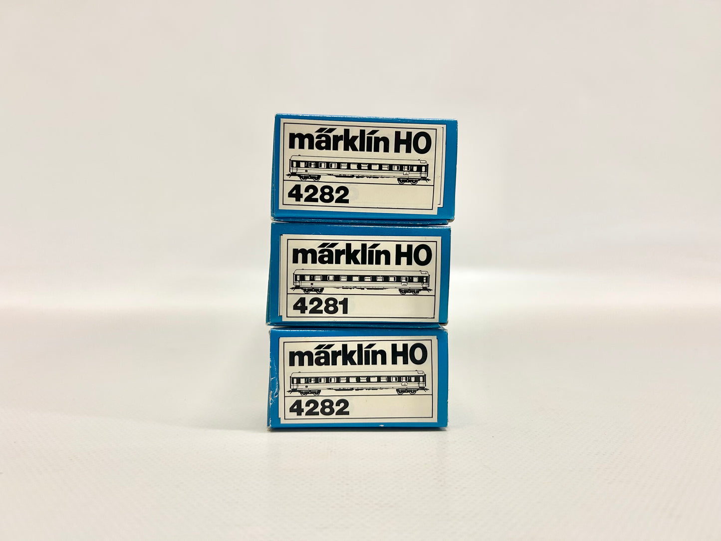 Märklin 4281 4282 3x IC Personenwagen DB AC H0