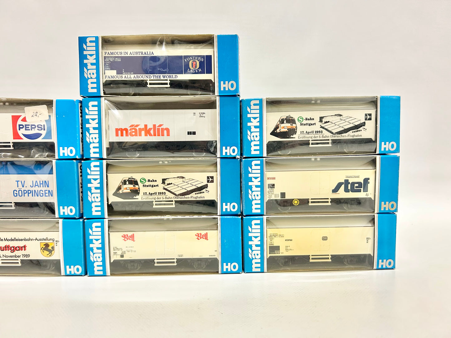 Märklin 10x Güterwagen Kühlwagen Konvolut H0