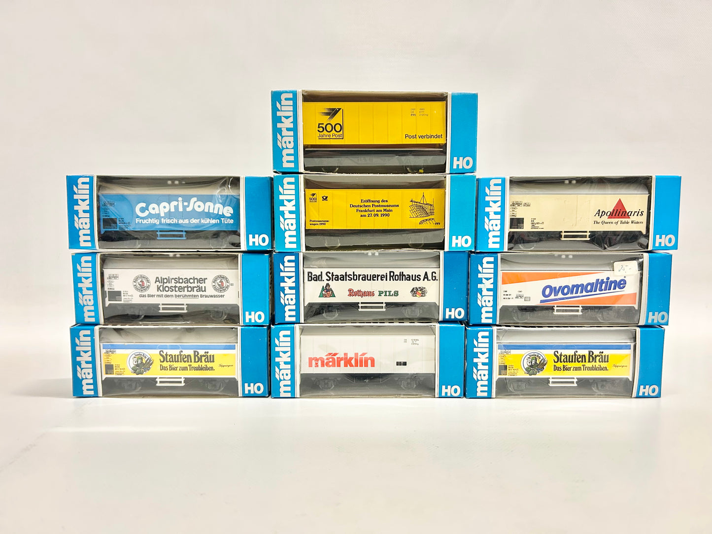 Märklin 10x Güterwagen Kühlwagen Konvolut H0