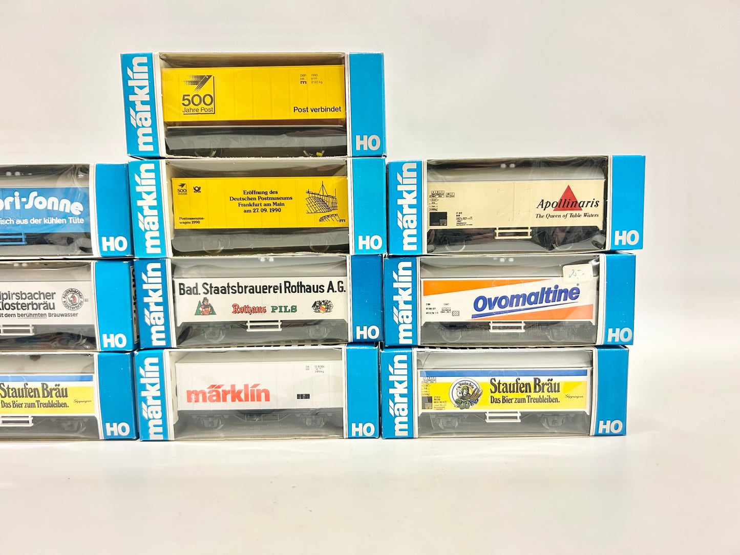 Märklin 10x Güterwagen Kühlwagen Konvolut H0