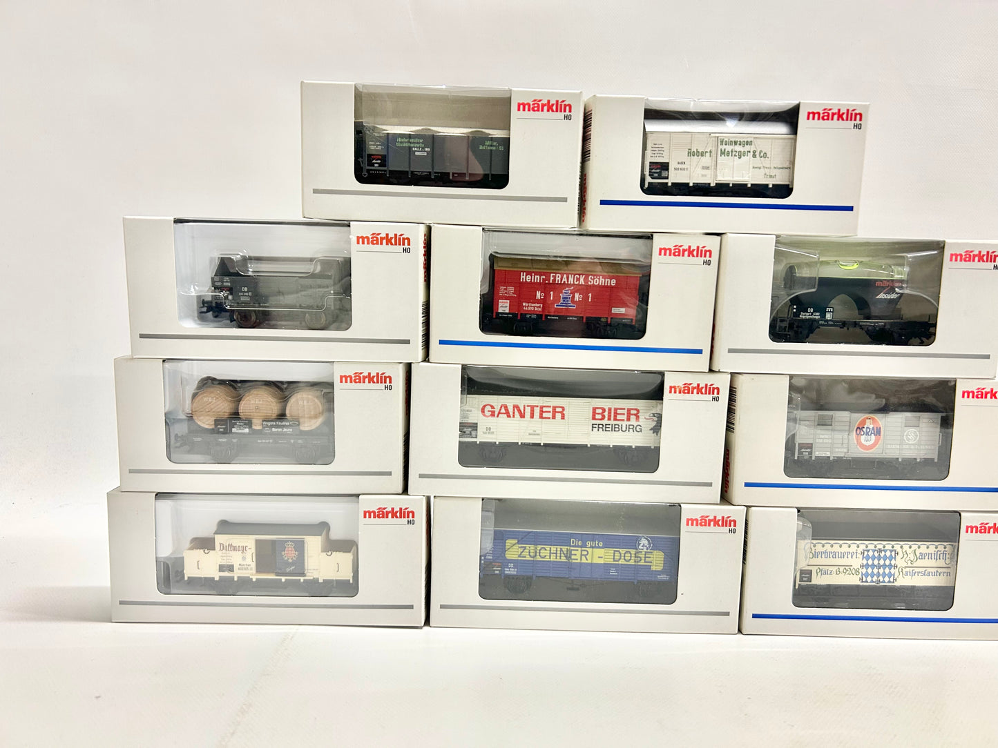 Märklin 11x Insider Wagen Konvolut Güterwagen H0